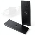 Aifukena Steel Leaf Spring Shims 4 Degree Angle Carbon Steel-0