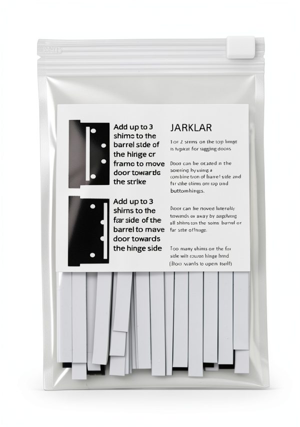 JARKLAR Magnetic Hinge Shims Metal Door Mount Unfinished-1