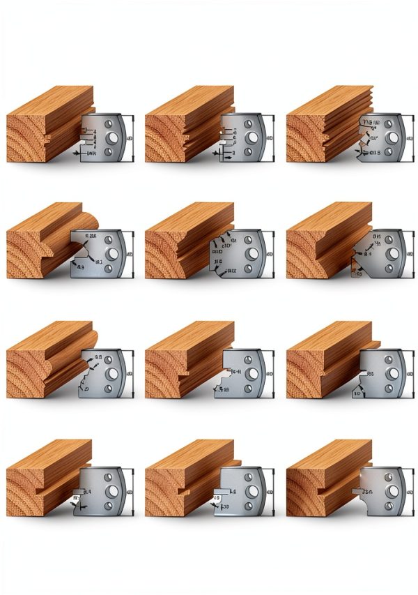 CMT Shaper Cutter Alloy Steel Woodworking Tool 690006-4