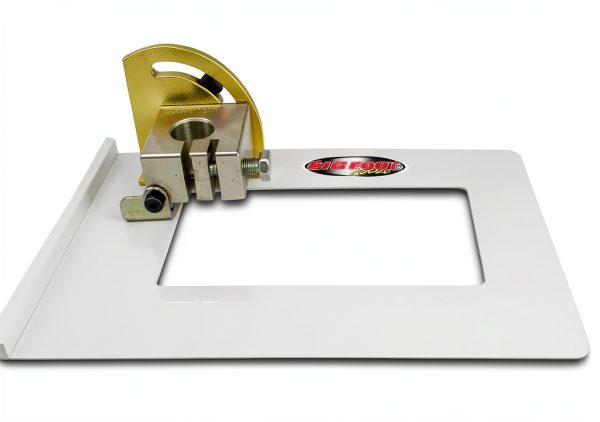 Big Foot Power Shaper Cutter Aluminum Hand Powered Silver-1