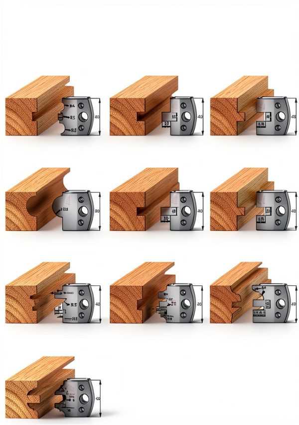 CMT Shaper Cutter Alloy Steel Woodworking Tool 690006-5