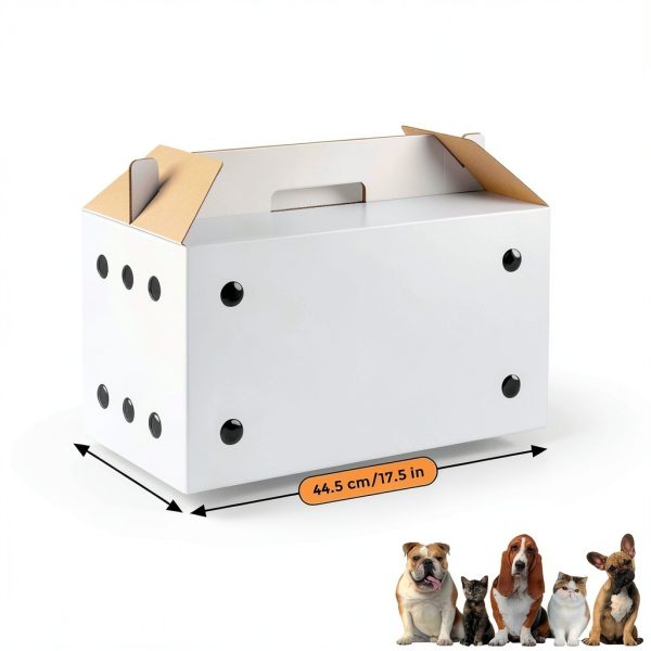 Gilprop Cardboard Cat Carrier for Small Pets-1