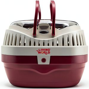Living World Small Pet Carrier Plastic Design-0