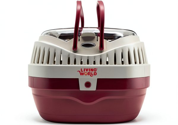 Living World Small Pet Carrier Plastic Design-0