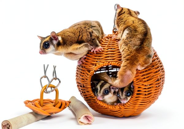 Sugar Glider Pouch by Xinze Durable Plastic Nest-2