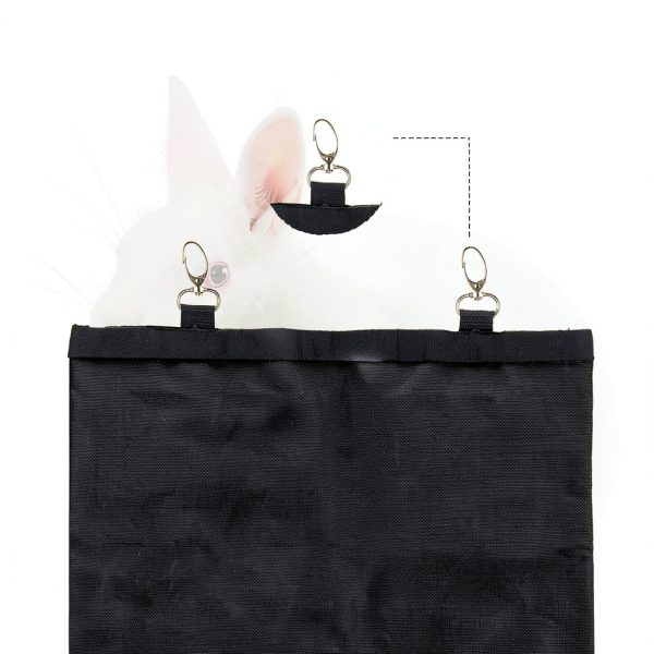 Guinea Pig Hay Feeder Qiuruoo 210D Fabric-4
