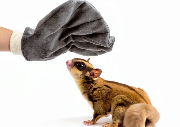 Sugar Glider Bonding Mitt SilTriangle Pet Supplies-4