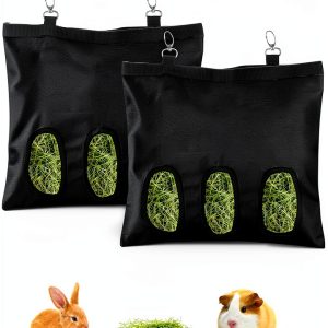 Guinea Pig Hay Feeder Qiuruoo 210D Fabric-0