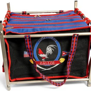 UKN Small Animal Carrier 3 SPACES Breathable Fabric Lining-0