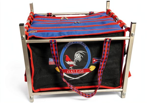 UKN Small Animal Carrier 3 SPACES Breathable Fabric Lining-0
