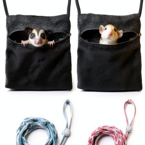Sugar Glider Bonding Pouch DVDKOLA Breathable Mesh Zipper Design-0