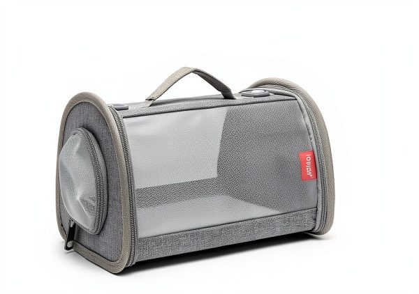 Small Animal Carrier ioview Foldable Large Pet Bag Gray-2