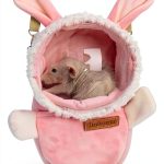 HardcorePet Small Animal Carrier G400 Rabbit Plush Travel Bag-0