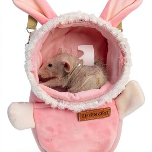 HardcorePet Small Animal Carrier G400 Rabbit Plush Travel Bag-0
