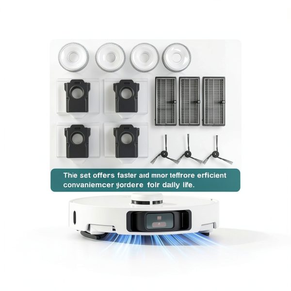 P10 Pro Ultra Kit AlchemySleek – 2 Brushes 2 Filters 4 Mop Pads-6