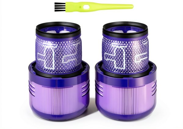 SV18 Filter Replacement Ginesker - Dyson Slim Vacuum (2 HEPA Filters)-0