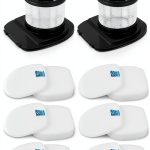 IX141 Filter Dentego Replacement for Shark Rocket Pro 8 Pack Foam Kit-0