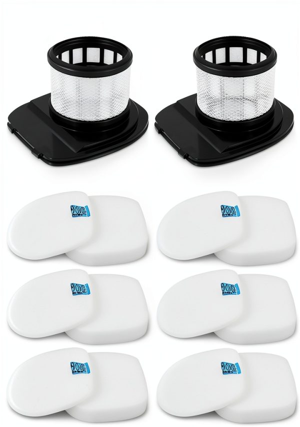 IX141 Filter Dentego Replacement for Shark Rocket Pro 8 Pack Foam Kit-0