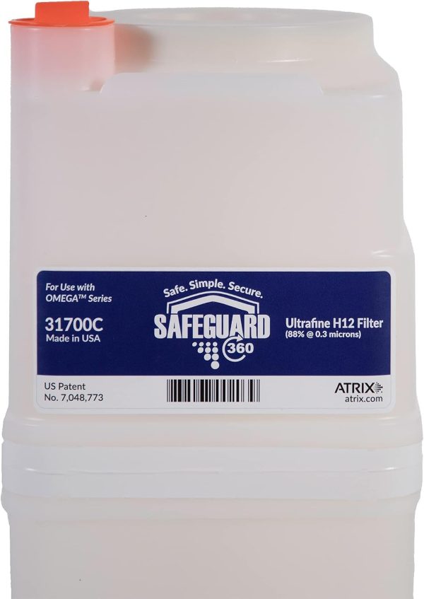 Atrix 31700 Safeguard Toner & Dust Filter – 1‑Gallon for Omega Vacuums-2