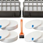 Nezxeiy Shark Navigator Filter 8 Foam Felt + 2 HEPA for NV60 NV70 NV80-0