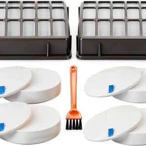 Nezxeiy Shark Navigator Filter 8 Foam Felt + 2 HEPA for NV60 NV70 NV80-0