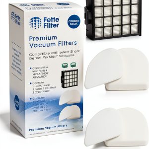 AZ4000 Filter Set for Shark Vacuums Fette HEPA Foam Odor Cartridges-0