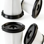 IW3511 Filter Replacement 4 Pack ZXBTidyh HEPA Vacuum Filters Black-0