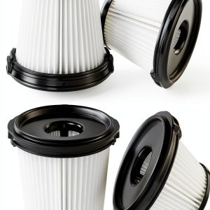 IW3511 Filter Replacement 4 Pack ZXBTidyh HEPA Vacuum Filters Black-0