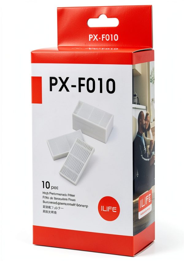 ILIFE Replacement Filters for V5s plus/V2/V3s pro (10 pcs), PX-F010-0