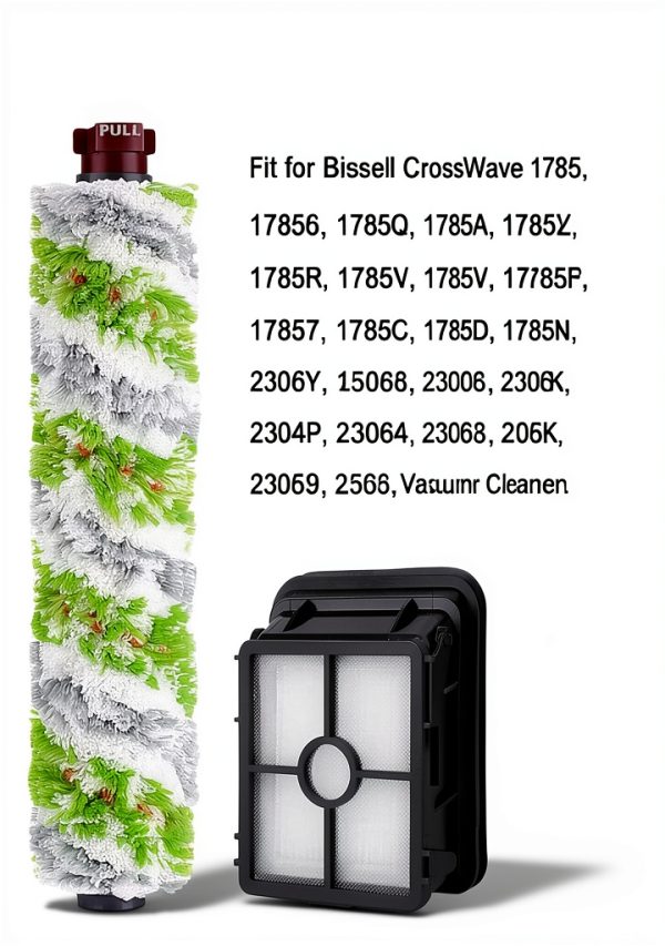 Bissell CrossWave Pet Pro 8 Set Parts 4 Brush Rolls and 4 Filters-1