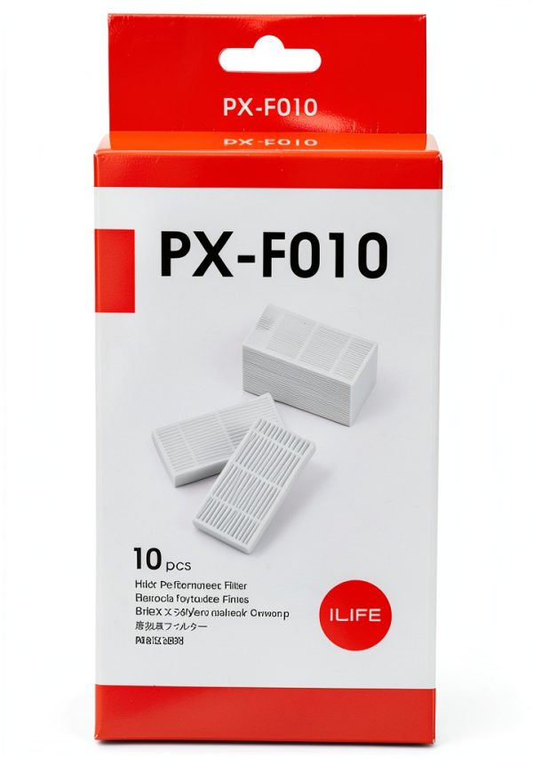 ILIFE Replacement Filters for V5s plus/V2/V3s pro (10 pcs), PX-F010-1